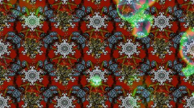 -brown and red flowers. Nature. Flower composition. Raster pattern. Floral background. Floral collage. Nice pattern in the small flower.