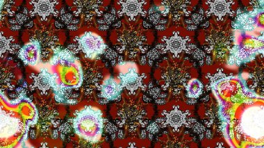 Klasik çiçek desenli. Raster 'ın taze dokusu. Yumuşak pamuk tasarımı. Paketleme, tekstil, duvar kâğıdı için çiçek eskizi. Yumuşak kiremit.