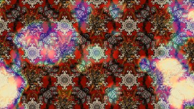 Güzel kumaş deseni. Çizim raster deseni. Çiçek arka planı.