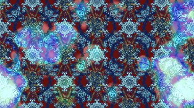 Tekstil, kumaş, kapaklar, duvar kağıtları, baskı, naylon, koleksiyon defteri, örgü, dekupaj için güzel bir eskiz. Millefleur 'lar. Küçük mavi ve nötr çiçeklerle oldukça kaliteli besin torbası deseni..