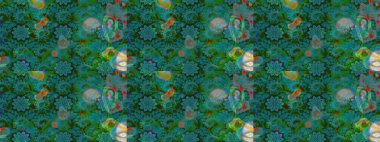 Küçük bir çiçekte eskiz deseni. Hoş bir çiçek geçmişi var. Güzel kumaş deseni. Raster illüstrasyonu.