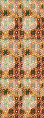 Kusursuz altın desen. Raster altın çiçek süsü brokar kumaş ve cam desenli. Çiçek desenli altın metal. Altın elementli nötr renkler.