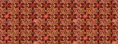 Sembol bayramı, yeni yıl kutlamaları, altın desenler. Kırmızı ve kahverengi renklerde altın kar taneleri. Kış kar dokusu duvar kağıdı. Noel altın kar taneleri kusursuz desen.