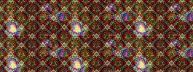 Raster illüstrasyonundaki çiçek desenli çizim. Güzel kumaş deseni. Renkli Bahar Teması eskiz kalıbı. Düz Çiçek Elementleri Tasarımı.