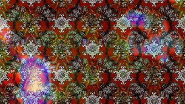 Güzel kumaş deseni. Raster illüstrasyonu. Küçük çiçekteki sevimli çiçek deseni. Güzel karalamalı çiçek deseni çiz..