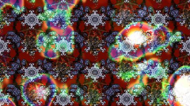 Kahverengi ve gri renkli çiçekler. Hediye ambalaj kağıdı, tebrik kartları, posterler ve pankart tasarımı. Raster düz çiçek çizim deseni.