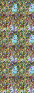 Küçük ölçekli çiçek basit şirin desende. Üretim, duvar kağıdı, baskı, hediye paketi ve scrapbooking Tekstil veya kitap için çiçek sorunsuz arka plan kapsar. Raster illüstrasyon.