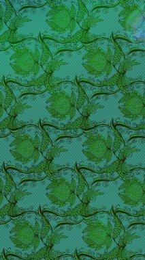 Eskiz Vintage Çiçek Deseni. Raster Kalça dokusu deseni.