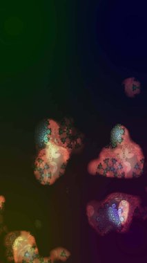 Büyük bir çiçek boyası seti. Kartlar, davetiyeler, tarih kartları ve daha fazlası için kullanılabilir. Raster şirin suluboya çiçek deseni çizimi.