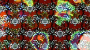 Suluboya çizim kalıbı. Çiçekler suluboya tarzında kahverengi ve kırmızı renklerde. Çiçek izi.