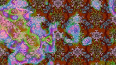 Simple cute pattern in small-scale flowers. Raster illustration. Floral sketch background for textile or book covers, manufacturing, wallpapers, print, gift wrap and scrapbooking.