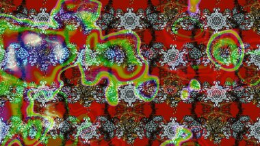 Renkli Bahar Teması eskiz kalıbı. Çiçekli eskiz arkaplanı. Düz Çiçek Elementleri Tasarımı. Çocuk stili.