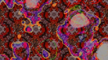 Raster illüstrasyonu. Küçük çiçekteki sevimli çiçek deseni. Tony 'nin kumaş kalıbını çiz. Modaya uygun kumaş deseni.