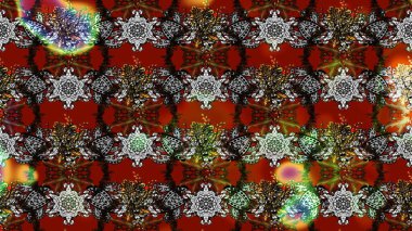 Gri ve kahverengi renkler üzerine çiçek desenli çizimler, el yapımı papatyalar, papatyalar. Tekrar eden çiçek arkaplanı, zarif gri ve kahverengi çiçek duvar kağıdı.