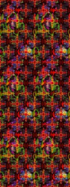 Tekstil, kumaş, kapaklar, duvar kağıtları, baskı, naylon, koleksiyon defteri, örgü, dekupaj için güzel bir eskiz. Küçük kahverengi ve siyah çiçeklerle oldukça kaliteli besin torbası deseni.