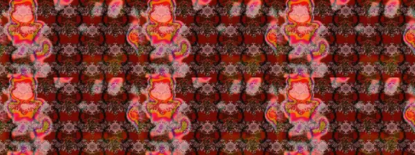 Eskiz arkaplan modeli. Kahverengi ve kırmızı renklerde yaprakları olan yabani çiçekler. Suluboya, elle çizilmiş. Raster illüstrasyonu.