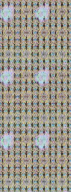 Raster illüstrasyonu. Tarafsız renklerde çiçekler. Raster illüstrasyonu. Çiçek desenli çizim. Asya tekstil tarzında.