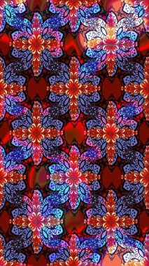 Çiçek deseni duvar kağıdı, desen dolguları ve web sayfası arka planı için kullanılabilir. Süslü zentangle çizim dokusu, soyut çiçeklerle süslenmiş. Şekillendirilmiş çiçekli çizim deseni.