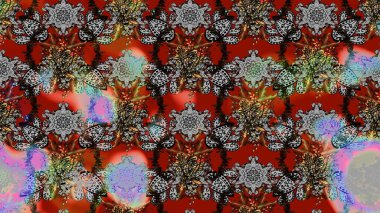 Raster Güzel kumaş deseni. Çiçek arkaplan ile soyut zarafet çizim deseni.