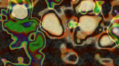 Soyut çiçek çizim kalıbı arka planı. Küçük çiçekteki sevimli çiçek deseni. Kahverengi ve gri renklerde. Raster illüstrasyonu. Raster deseni.