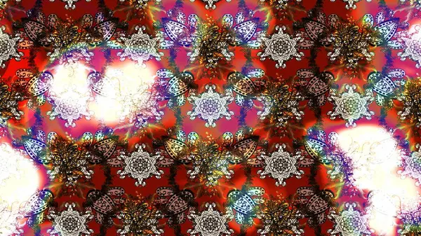 Robot resim. Moda baskıları için zarif bir şablon. Çiçekli yaz çiçekleri. Küçük çiçekte güzel bir desen. Motley illüstrasyonu. Küçük renkli çiçekler..