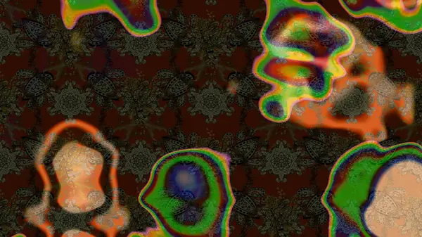 Kahverengi ve gri renkli çiçekler. Elle boyanmış suluboya resim çizimi çiçekler ve bitkiler.