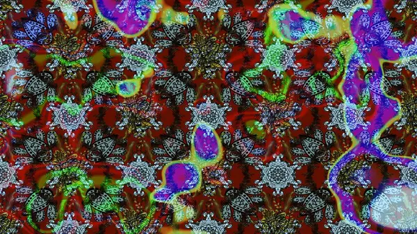 Renkli Bahar Teması eskiz kalıbı. Düz Çiçek Elementleri Tasarımı. Çocuk stili. Çiçekli çizim raster arkaplanı.