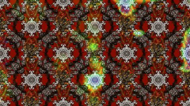 Modern, kahverengi ve kırmızı raster arka plan duvar kağıdı çizimi, klasik çizgili desenli desenli çiçekler, çiçekli süsler. Çiçekli el çizimi çizimi deseni.