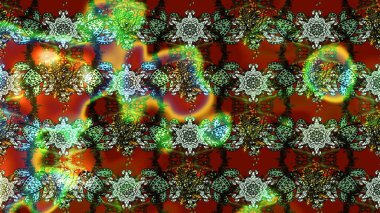 Modaya uygun kumaş deseni. Renkli Yaz Temalı eskiz kalıbı. Düz Çiçek Elementleri Tasarımı. Sevimli çiçek raster deseni.