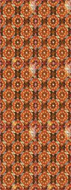 Lüks mobilyalar. Küçük bir alan derinliği. Kahverengi ve turuncu arka plan, altın kaplamalı. Kahverengi ve turuncu renklerde altın elementlerle desen. Klasik mobilya tarzı. Kusursuz ahşap oymacılığı.