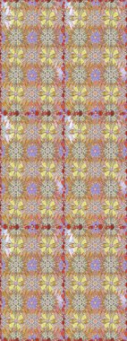 Tarafsız ve bej renkli çiçekler. Nazik romantik baskı. Bahar mevsimi. Raster dikişsiz şirin çiçek deseni. Tatil havası..