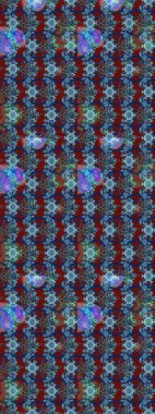 Eskiz geçmişi. Kumaş, tekstil, duvar kağıdı baskısı için. Tomurcukları papatya çiçekleri olan sevimli bir çiçek deseni. Miles Fleur, süslü püslü bir süs. Raster illüstrasyonu. Antika retro tarzı.