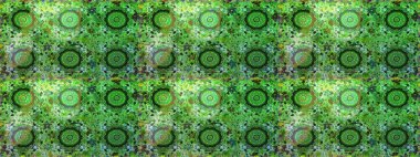 Raster altın pürüzsüz desen. Arkaplan, kumaş, altın duvar kağıdı. Düz elle çizilmiş klasik koleksiyon. Yeşil ve gri renklerde altın desenli altın elementler.