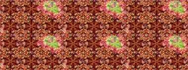 Doğulu stili, altın elementlerle kırmızı ve kahverengi renklerde altın desenli arabesk yapar. Raster altın desen. Kusursuz kıvırcık saçlar..