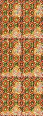 Kahverengi ve turuncu renklerde pürüzsüz desen. Kusursuz altın desenli bukleler. Raster altın pürüzsüz desen. Doğu tarzında altın elementler arabesk.