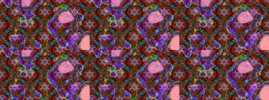 Çiçek arkaplanlı soyut zarafet eskiz deseni. Raster Güzel kumaş deseni.