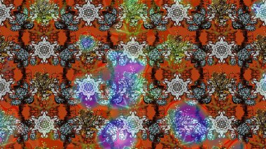 Güzel kumaş deseni. Güzel suluboya yaz çiçekleri deseni..