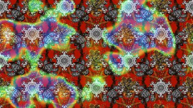 Şatafatlı bahar bahçesi dokusu. Çiçek deseni. Flower eskiz arka planı. Raster illüstrasyonu.