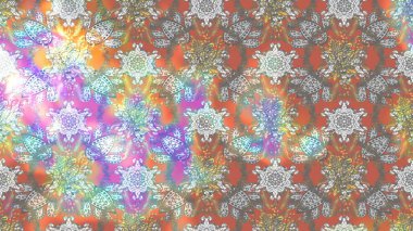 Küçük renkli çiçekler. Küçük çiçekte güzel bir desen. Çiçekli yaz çiçekleri. Motley illüstrasyonu. Robot resim. Moda baskıları için zarif bir şablon.