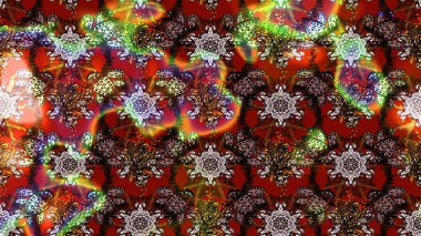 Egzotik çiçekler, kahverengi ve kırmızı renkler üzerine botanik, parlak klasik doğa. Raster illüstrasyonu. Klasik tropikal doğal elementlerin suluboya seti.