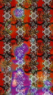 Bahar mevsimi. Raster güzel bir çiçek deseni çizmiş. Nazik romantik baskı. Tatil havası..