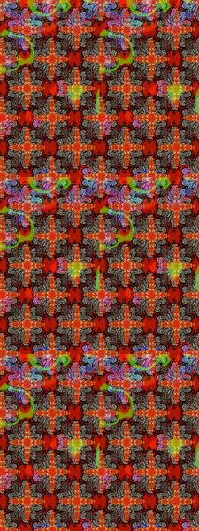 Güzel kumaş deseni. Raster suluboya deseni, narin çiçekler, kırmızı ve kahverengi çiçekler, tebrik kartı şablonu..