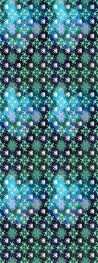 Güzel kumaş deseni. Zentangle soyut çiçekleri. Renkli Bahar Teması eskiz kalıbı. Düz Çiçek Elementleri Tasarımı. Raster illüstrasyonu. Çiçek tozu..