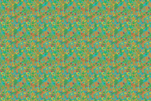 Nazik, narin çiçek arkaplanı. Çiçekli karalama şeklinde Raster çiçek deseni. Hoş renklerde çiçekler.