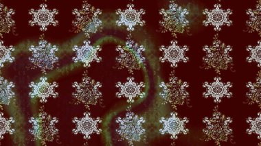 Renkli Yaz Temalı eskiz kalıbı. Raster Illustrasyon 'daki Çiçek Deseni' nin son moda çizimi. Kahverengi renkli çiçekler. Düz Çiçek Elementleri Tasarımı.