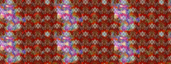 Raster Illustrasyon 'daki Çiçek Deseni' nin son moda çizimi. Güzel kumaş deseni. Renkli Yaz Temalı eskiz kalıbı. Düz Çiçek Elementleri Tasarımı.