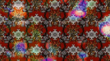 Elle çizilmiş sonbahar çiçeği deseni. Renkli kahverengi ve gri çizim kalıpları. Doodle tarzı. Tekstil ve kapak tasarımı için mükemmel. Kahverengi ve gri renkte çiçekler.