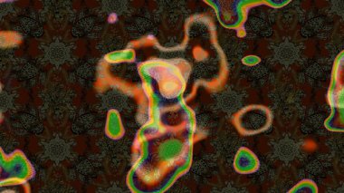 Çiçekli eskiz deseni. Suluboya çizimi. El çizimi. Kahverengi ve gri renkte çiçekler.