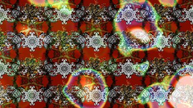 Çiçekli çiçek deseni, suluboya. Raster deseni. Küçük çiçekte güzel bir çiçek deseni..