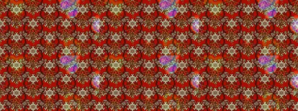 Motley illüstrasyonu. Küçük renkli çiçekler. Küçük çiçekte güzel bir desen. Moda baskıları için zarif bir şablon. Kahverengi ve kırmızı çiçekli bahar çiçekleri.